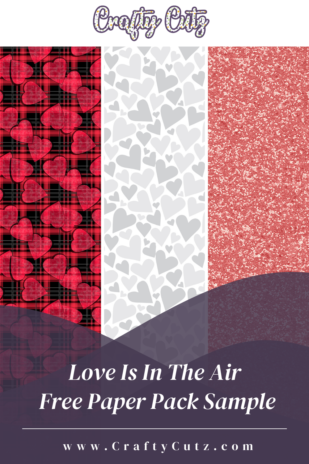 Love Is In The Air Free Paper Pack Sample Download – Crafty Cutz